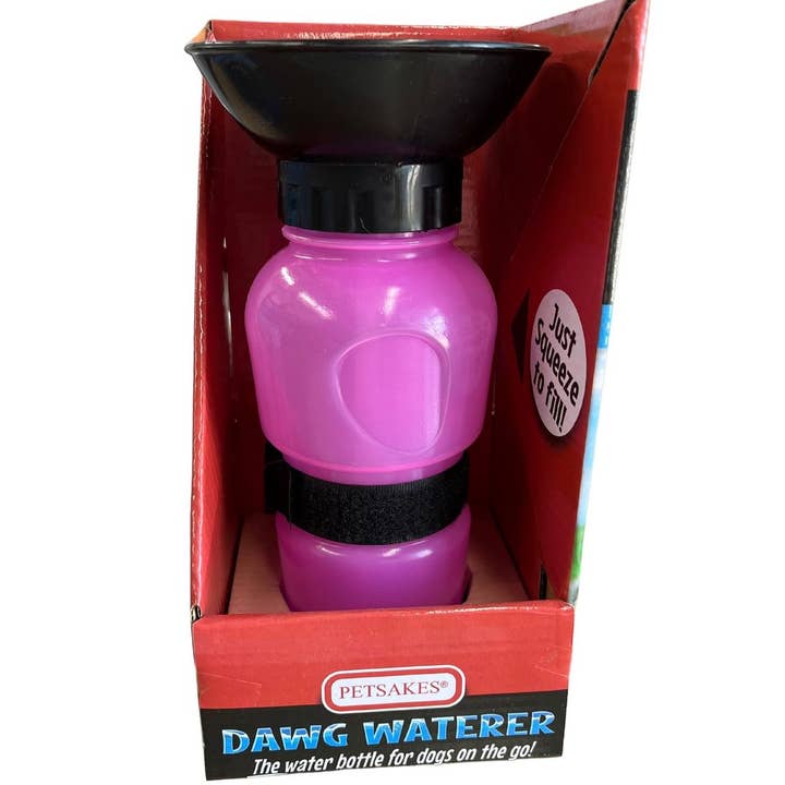 Petsakes - Wholesale Pet water bottle – Dog - DAWG WATERER PINK0