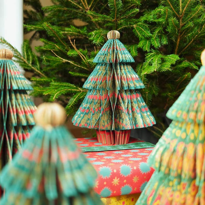 East End Press - Wholesale Christmas Decoration - Fir Tree Honeycomb14