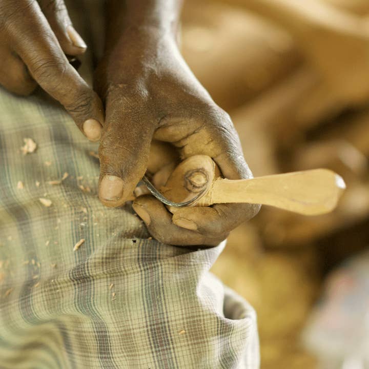 JusTea - Wholesale Table Spoon (Cutlery) - Hand-carved Beaded Tea Spoon5