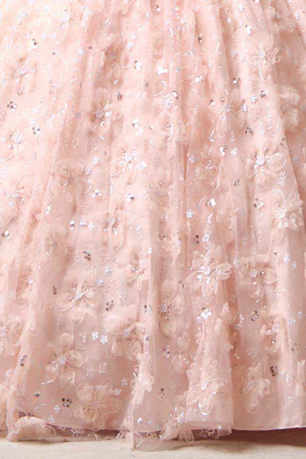 ARROSSIRE Abito da ballo Quinceañera con spalle scoperte e maniche a mantella in vendita all'ingrosso su Faire7