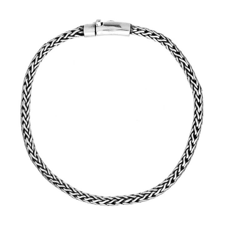 Nusa - Wholesale Link & Chain Bracelet - Bratan Silver Bracelet3