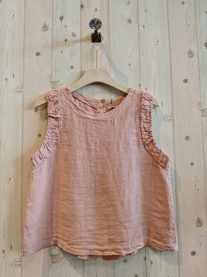 Linen & More - Wholesale Blouse - Women's - REF 17962 100% LINEN BLOUSE