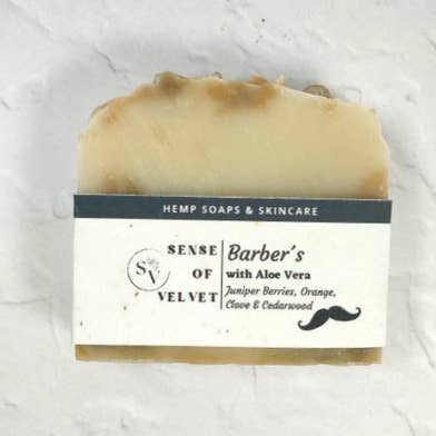Barber's Bar Soap for wholesale by Sense of Velvet