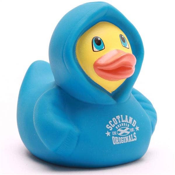 Duckshop - Wholesale Bath Toy - Baby - Bath Duck Hoodie Scotland - blue0