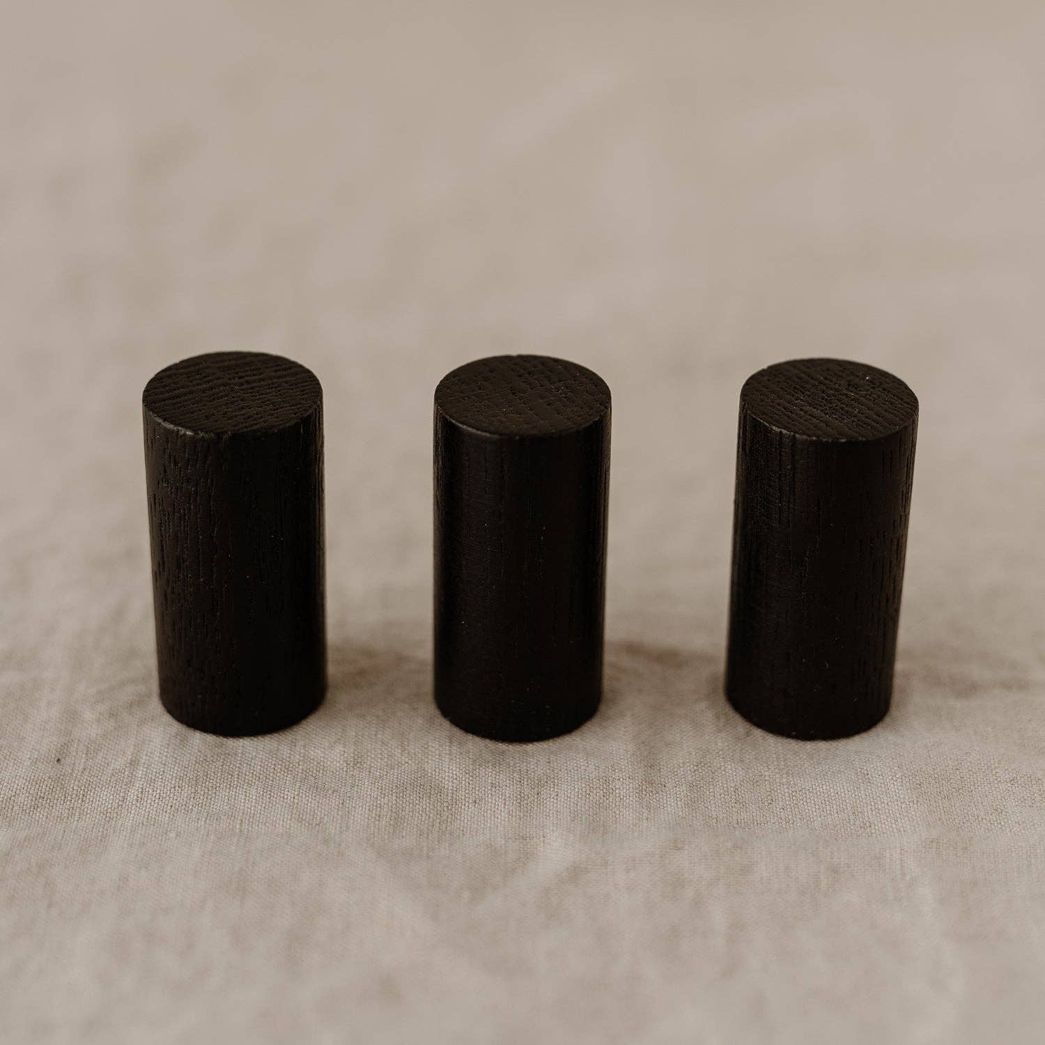 Eulenschnitt – wholesale Wall hook – Black wall hooks in a set of 3 (ve = 6 sets)2