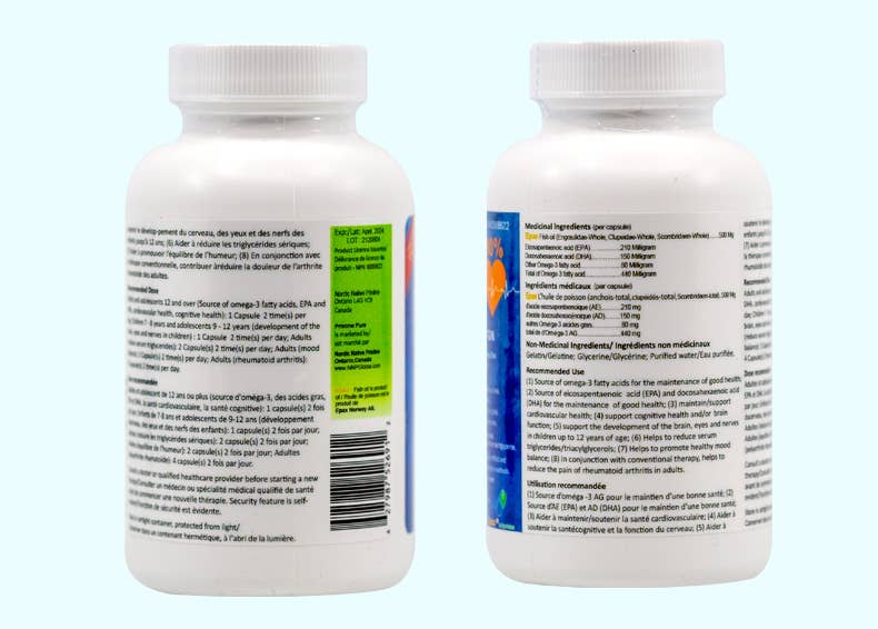 Nordic native pristine – wholesale Oral supplement/vitamin – Pristine pure Epax Omega 3 with 90% concentrate,TGN form7