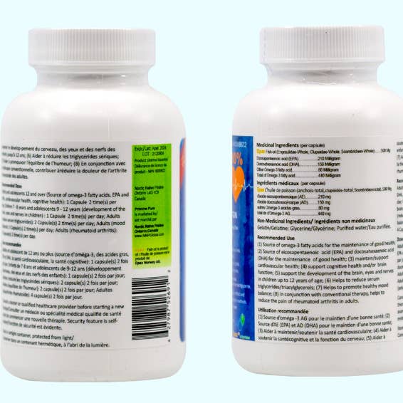 Nordic native pristine – wholesale Oral supplement/vitamin – Pristine pure Epax Omega 3 with 90% concentrate,TGN form7