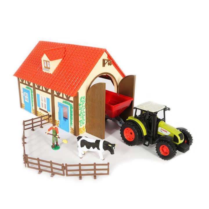 Starlux - Wholesale Toy Set - Kids - Farm+ Tractor Set + Figures - MACFARM 8022342