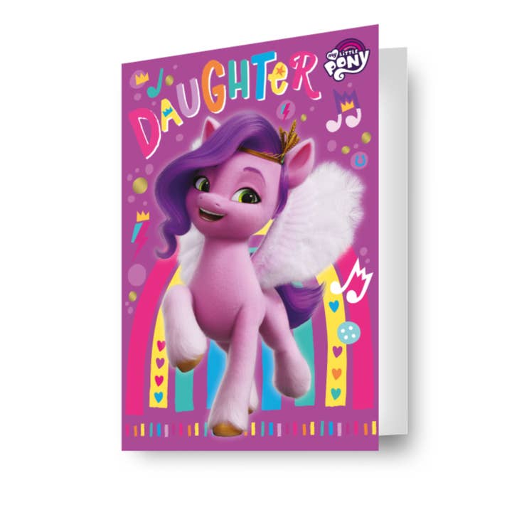 My Little Pony Daughter Birthday Card for wholesale by Danilo Promotions Ltd