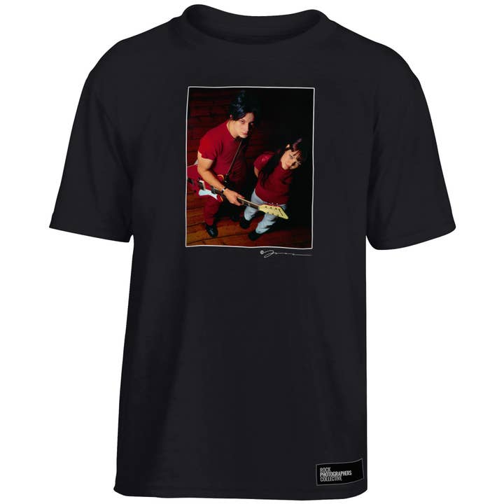 De hvide striber farveportræt Børn T-Shirt for engroshandel hos Rock Photographers Collective