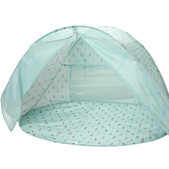 Pop-Up Tent with Cool Dinos Mini Mosquito Protector for wholesale by Tutete