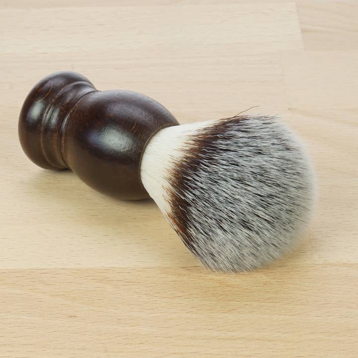 Fantasia R. Espig KG - Wholesale Shave Brush - Men's - shaving brush, synthetic hair, dark beech wood handle2