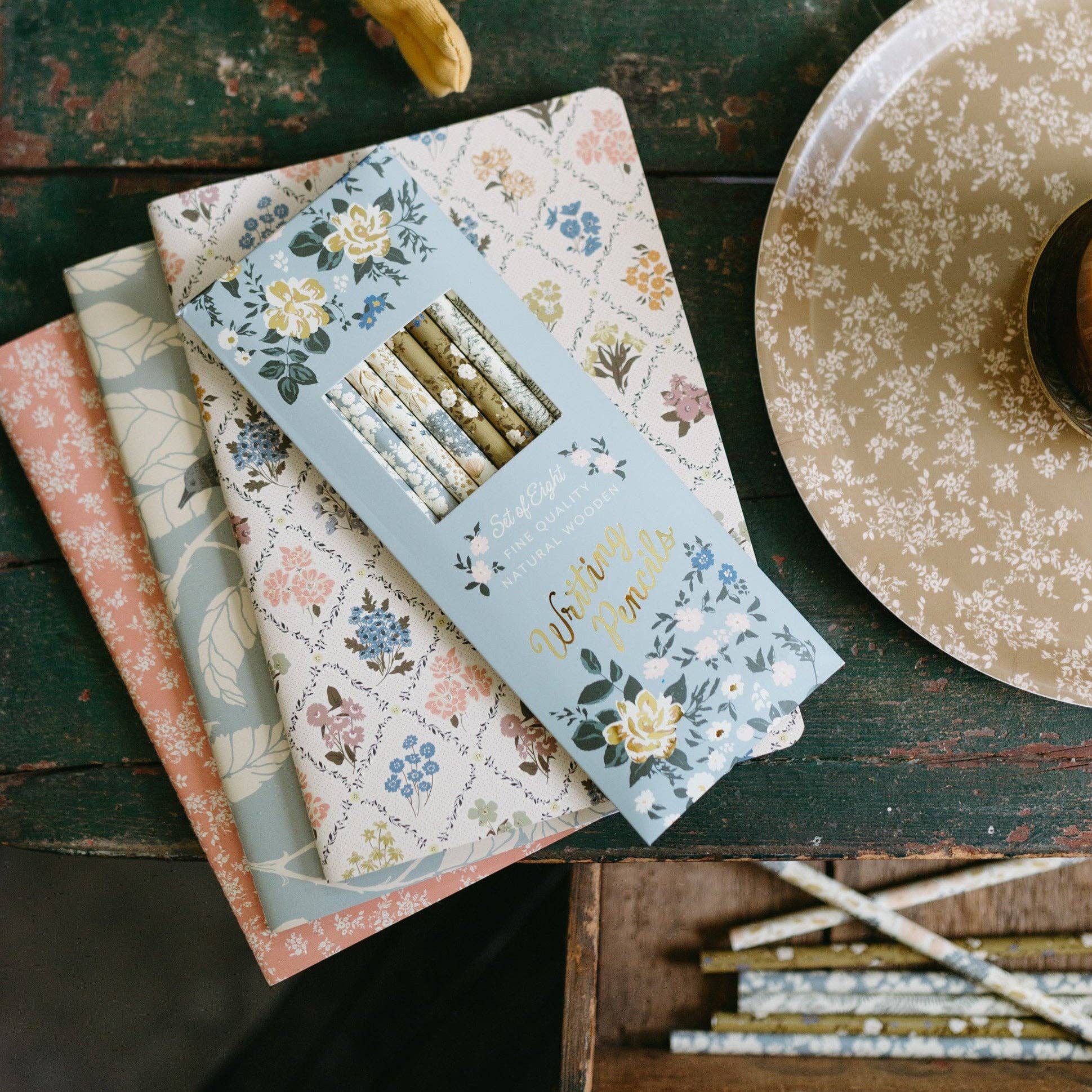 Flowerie - Wholesale Notebook - Reverie Floral Notebook Set | 3 Softcover Lined Journals9