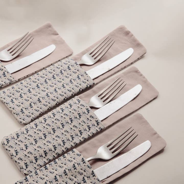 Nyra Design - Wholesale Table Runner - Bo Cutlery Holders Table Set 013
