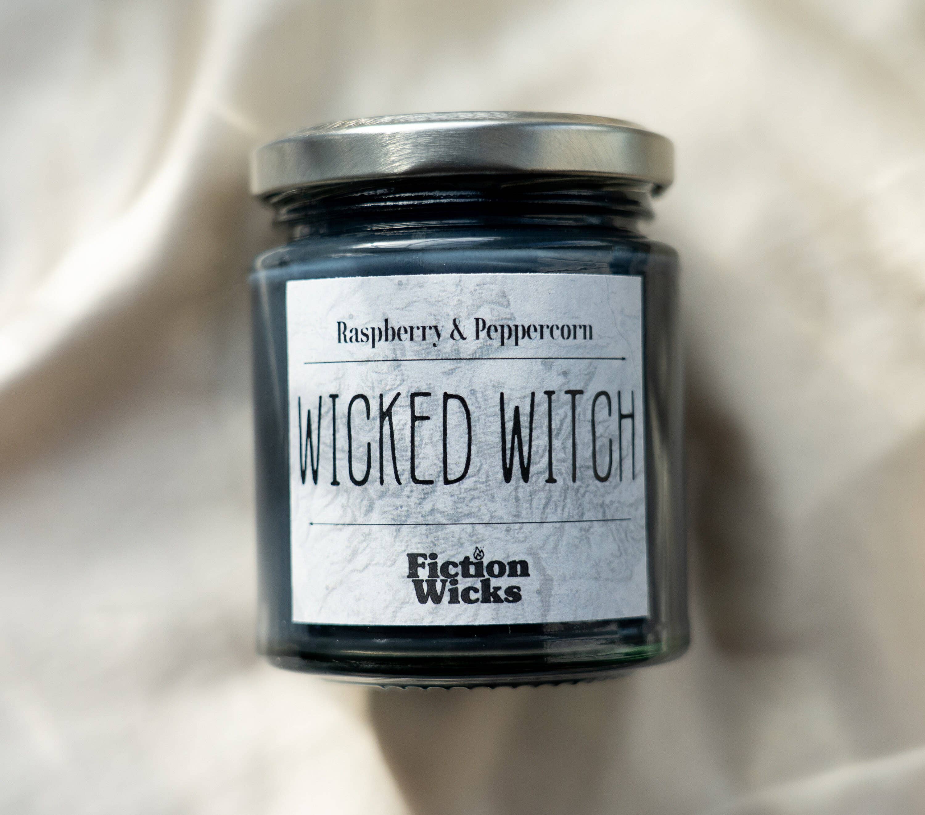 Fictionwicks - Venta al por mayor Velas en tarros - Vela gótica negra Wicked Witch inspirada en El Mago de Oz2