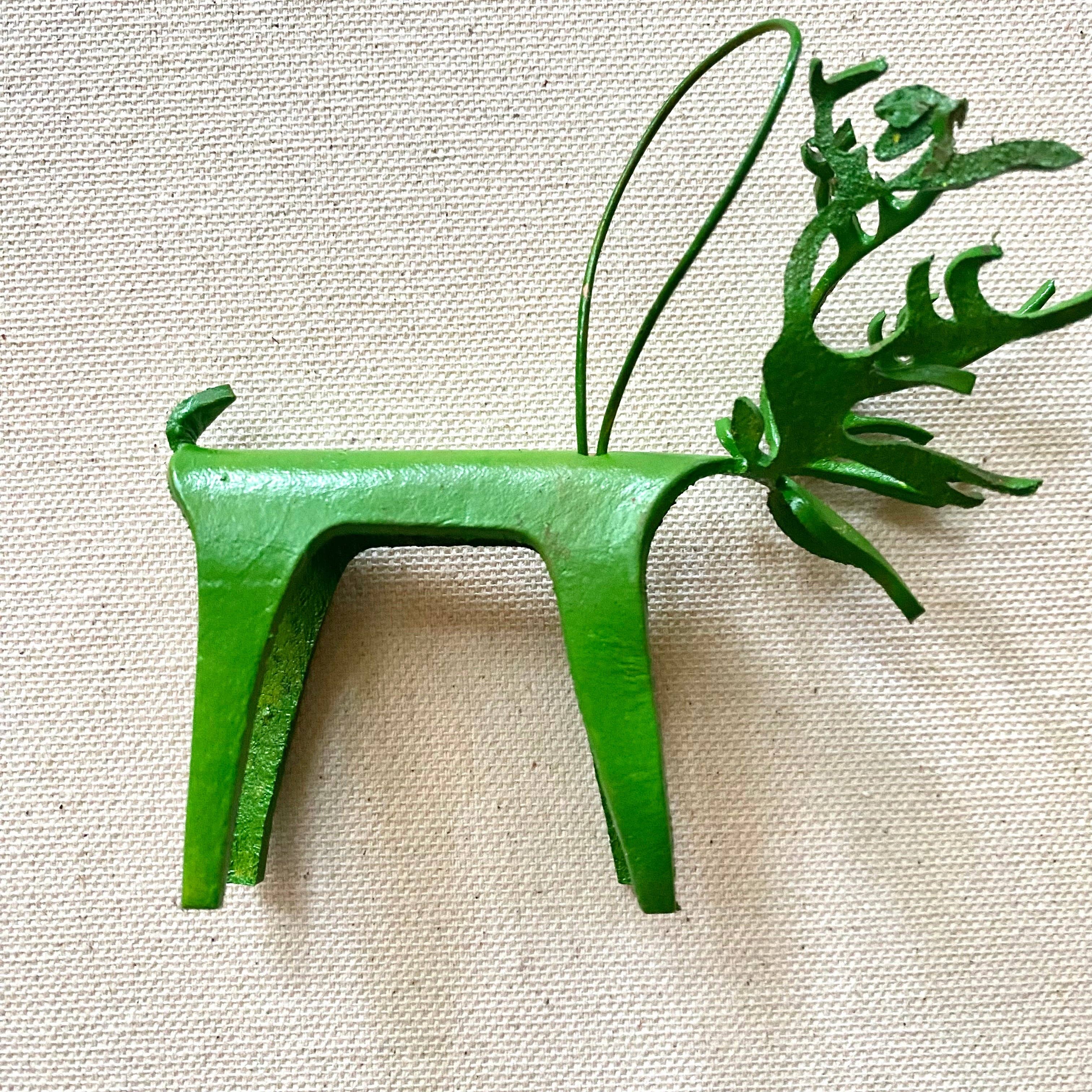 The Merchant Studio – wholesale Ornament – Leather Reindeer Ornament10