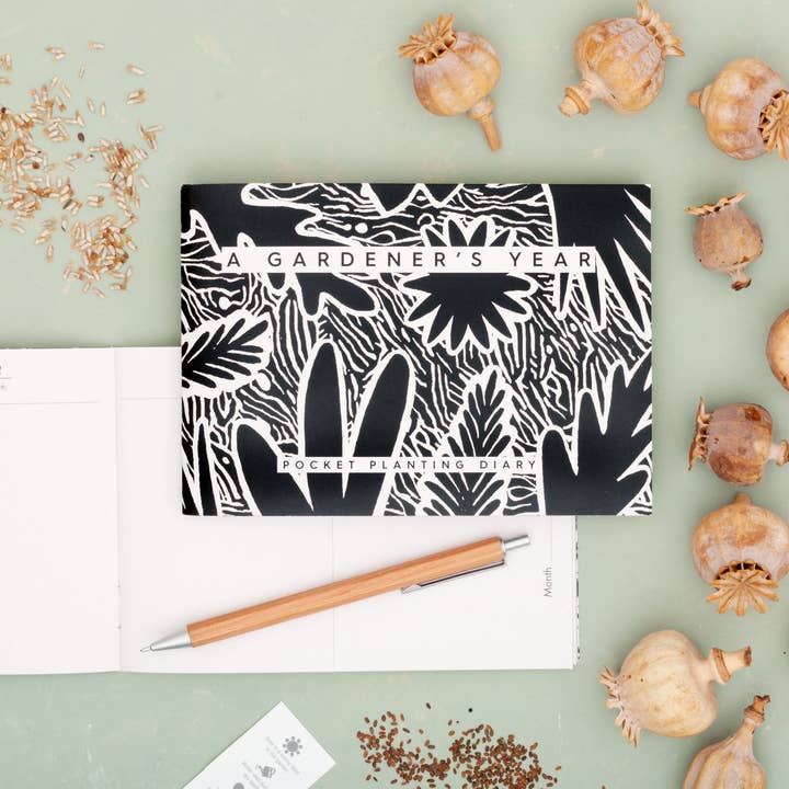Studio Wald - Vendita all'ingrosso Diari/agende - Diario del giardiniere - bianco e nero