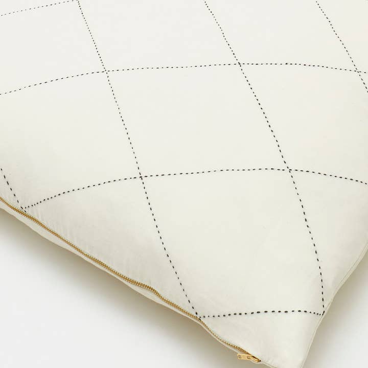 Anchal - Wholesale Bedding Pillowcase/Sham - Diamond Euro Sham Pillow Cover2