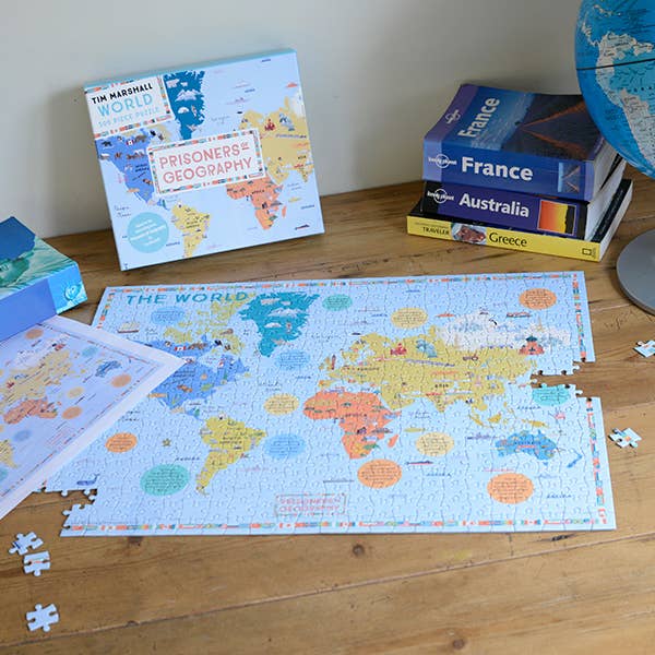 All Jigsaw Puzzles – wholesale Puzzle – Adult – Prisoners of Geography World Map 500 Piece Jigsaw Puzzle
