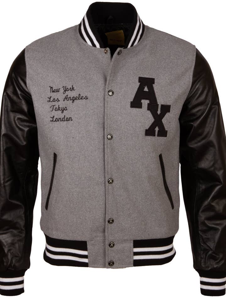 Chaqueta Varsity para hombre Y3EZ - Pigeon para venta al por mayor de Aviatrix