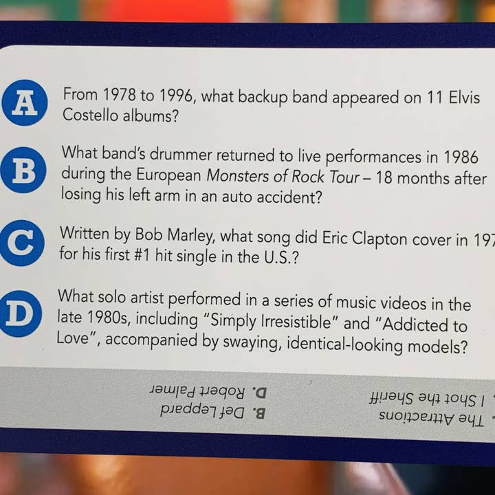 You Gotta Know Games - Wholesale Card Game - You Gotta Know Rock - Trivia Game (12)3
