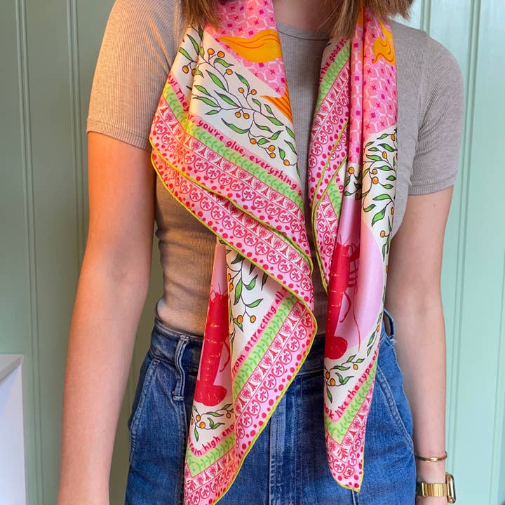 Little Goat Studio - Wholesale Scarf – Women's - Success Silk Scarf1