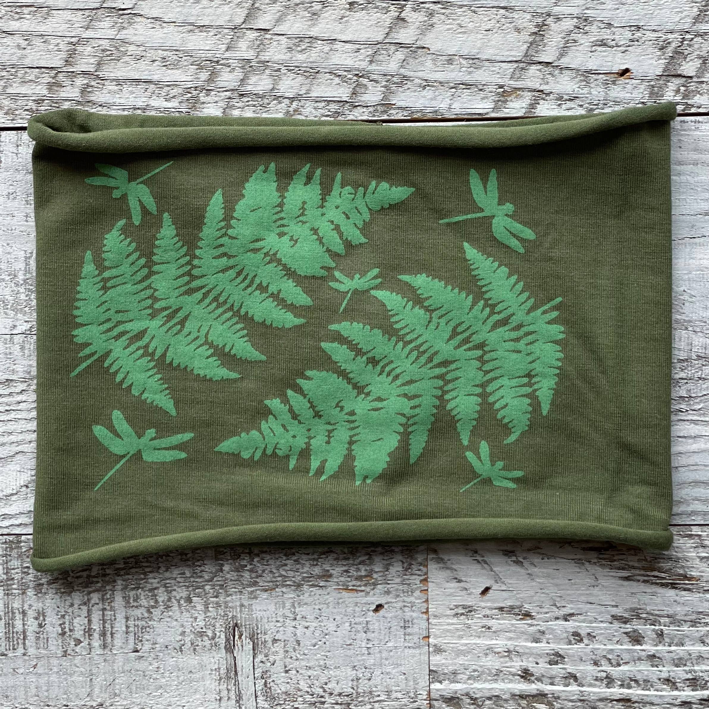 Think Greene - Wholesale Fashion Headband - Women's - Fern Dragonfly Headband - Green1