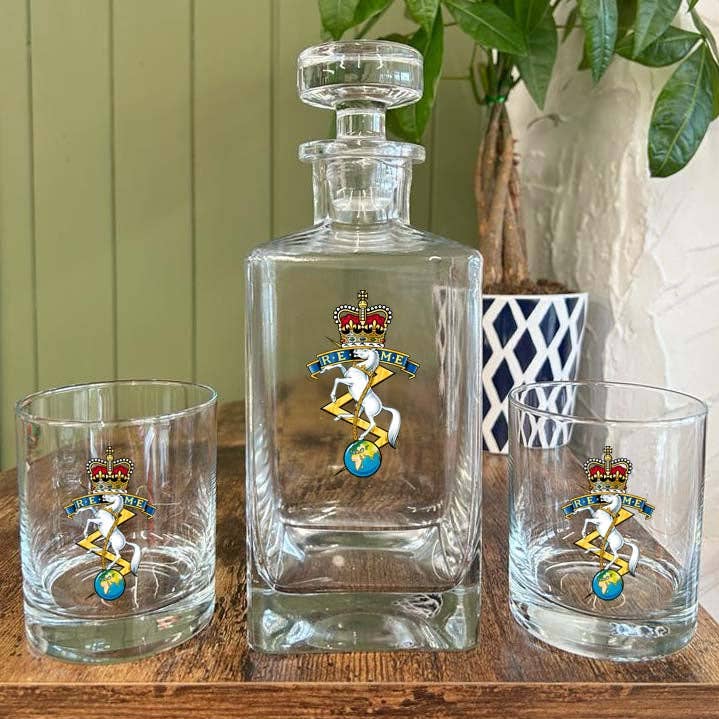 Royal Electrical and Mechanical Engineers - Decanter for wholesale by Thecraftyblackdog