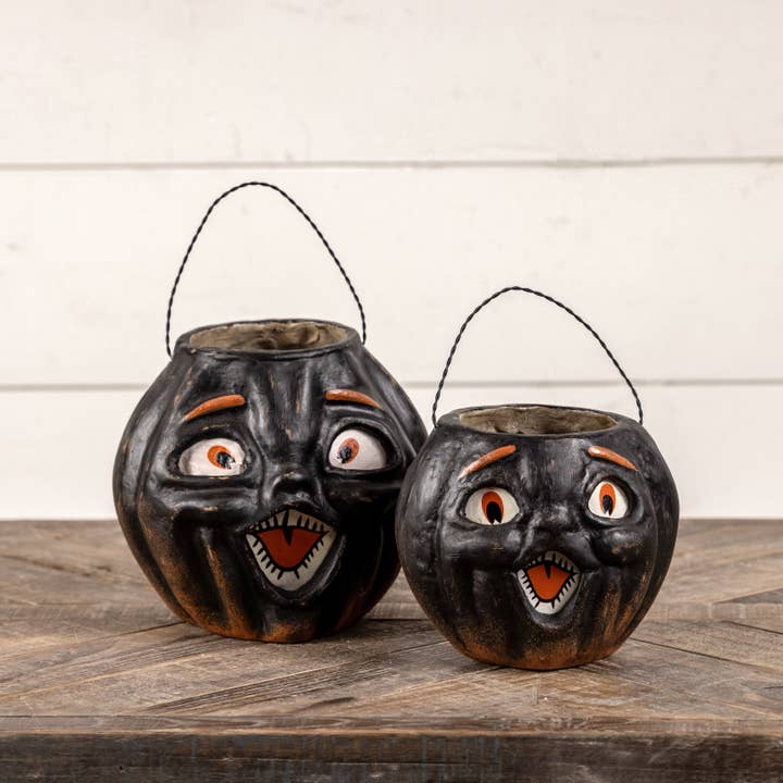 Ragon House - Wholesale Decorative Tabletop Object - 5" BLACK JACK-O-LANTERN CHOIR BOY