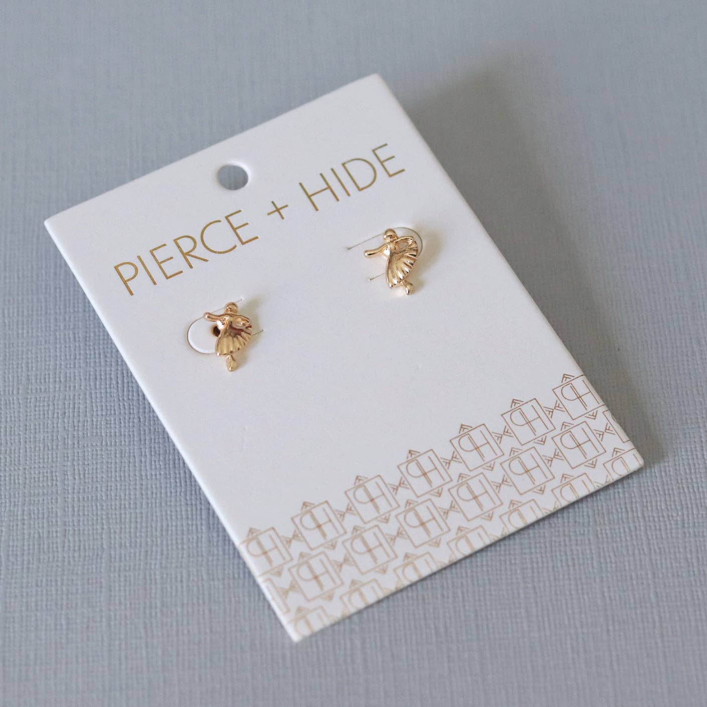 Pierce + Hide - Wholesale Stud/Post Earrings - Mini Dancer Studs2