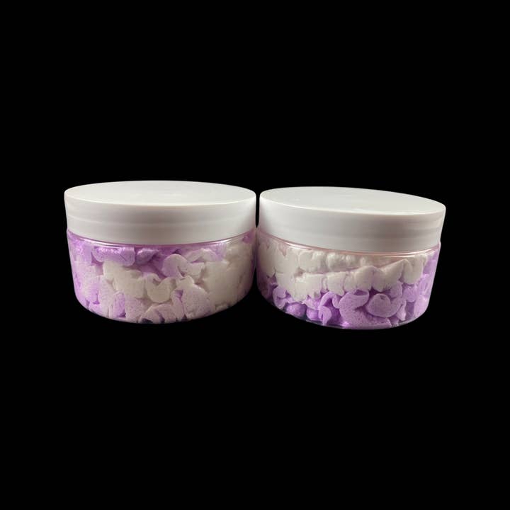 Phoenix Bath and Body - Wholesale Body scrub/exfoliant - Black Raspberry & Vanilla Whipped Sugar Scrub 230g (Black Lids)