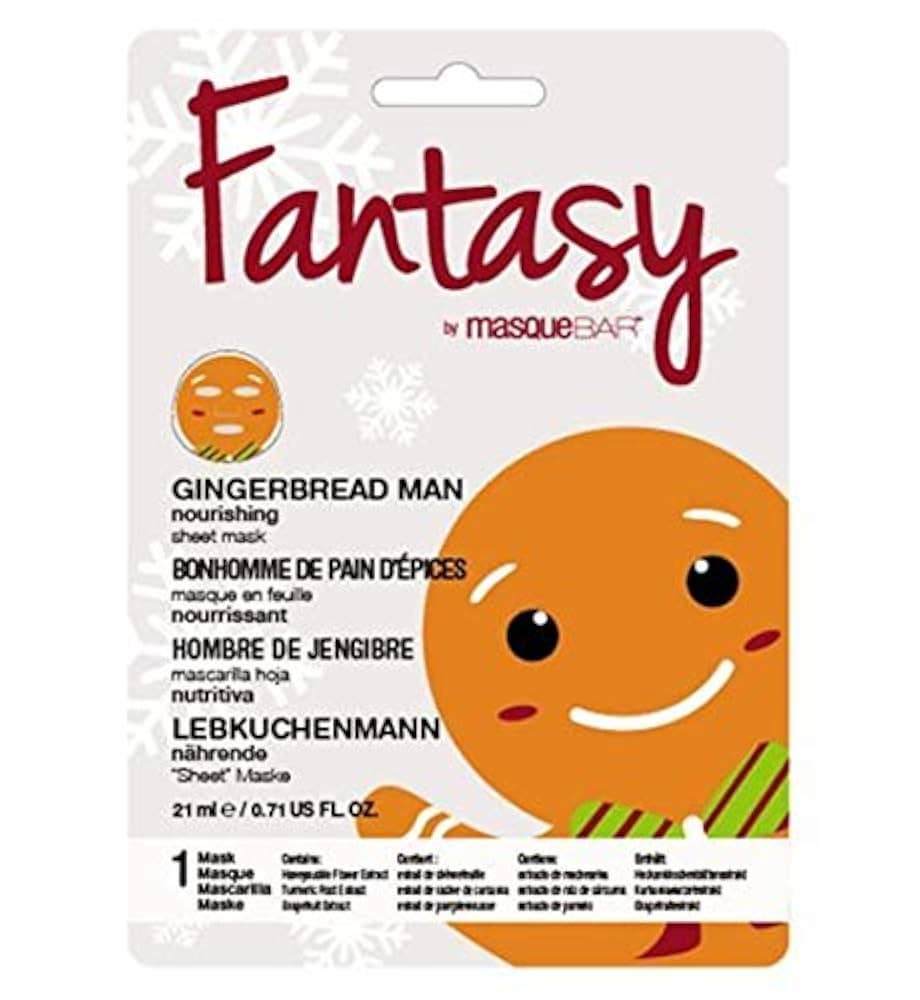 Beauty Pro - Wholesale Skincare Face Mask -  Holiday Gingerbread Man Sheet mask Christmas Kbeauty0