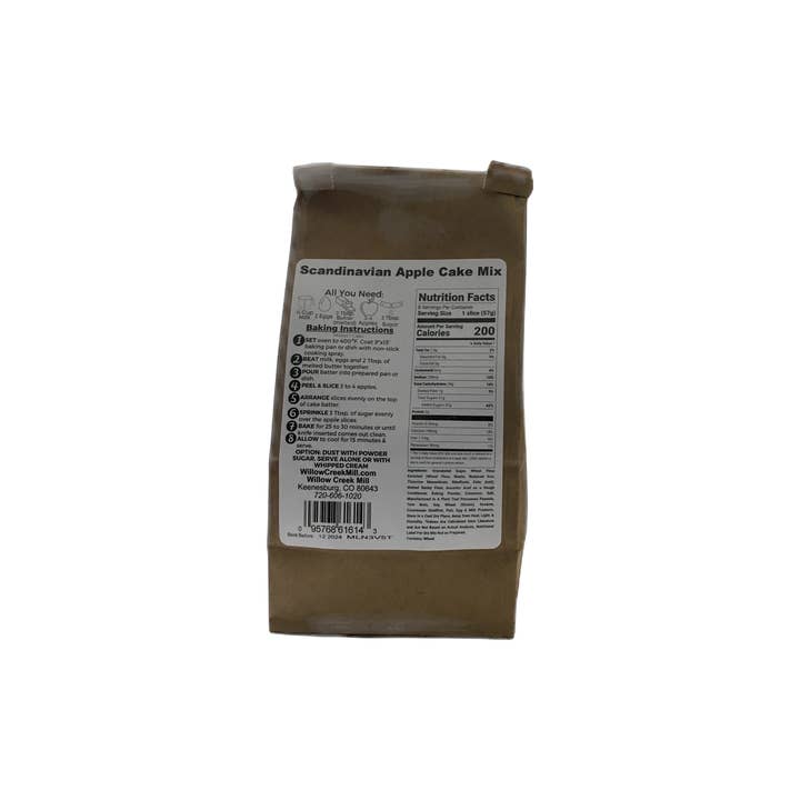 Willow Creek Mill - Wholesale Cake Mix - Willow Creek Mill Scandinavian Apple Cake Mix2