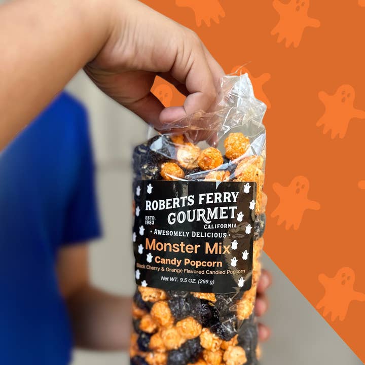 Roberts Ferry Gourmet - Vente Pop-corn - Popcorn Monster Mix Candy1