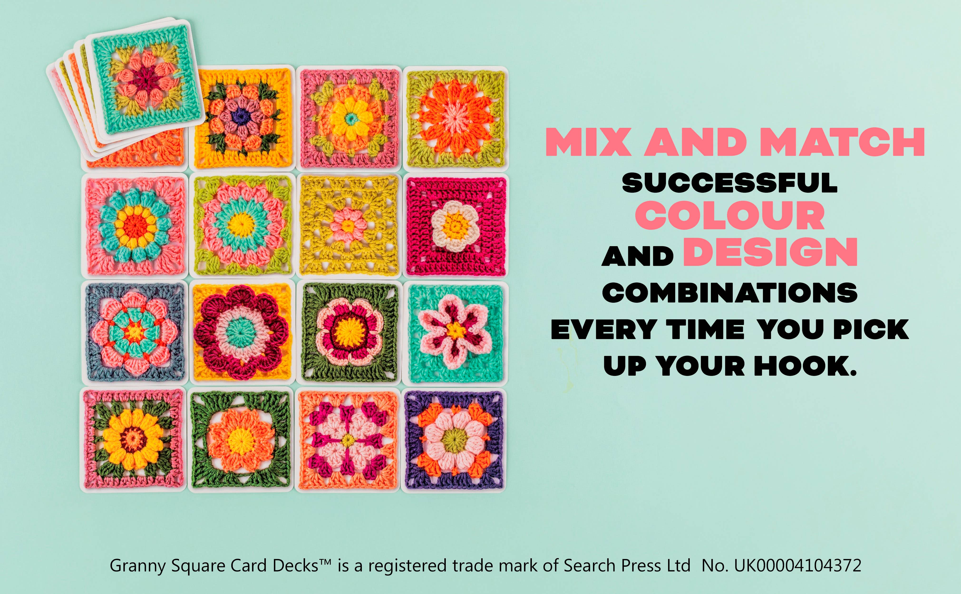 Penguin Random House LLC - Wholesale DIY Craft Kit - Granny Sq Flowers Card Deck4