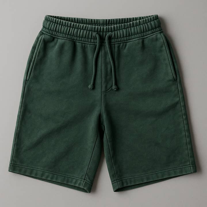 BT Blanks - Wholesale Shorts - Unisex - PREMIUM STONE WASHED JOGGER SHORTS IN 450GSM COTTON FLEECE4