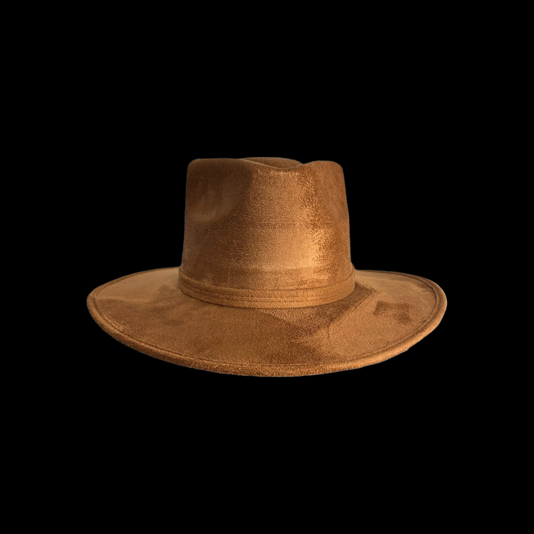 Nati Natash - Vendita all'ingrosso Fedora - Unisex - Cappello stile freccia con tesa piatta in suede vegano16