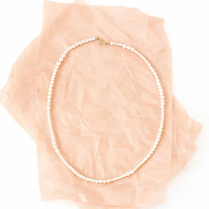 LA MAISON GISEL B. - Wholesale Beaded/Pearl Necklace - Collier Lana3