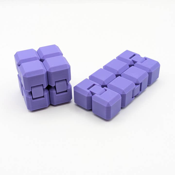 The Midnight Oil - Wholesale Fidget Toy - Kids - 3D Printed Infinity Fidget Cube9
