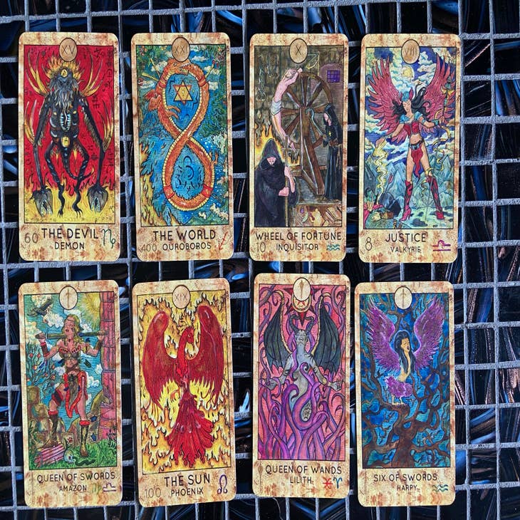 Wholesale Mythic Tarot Deck & Guide | Full Size | Made in USA 