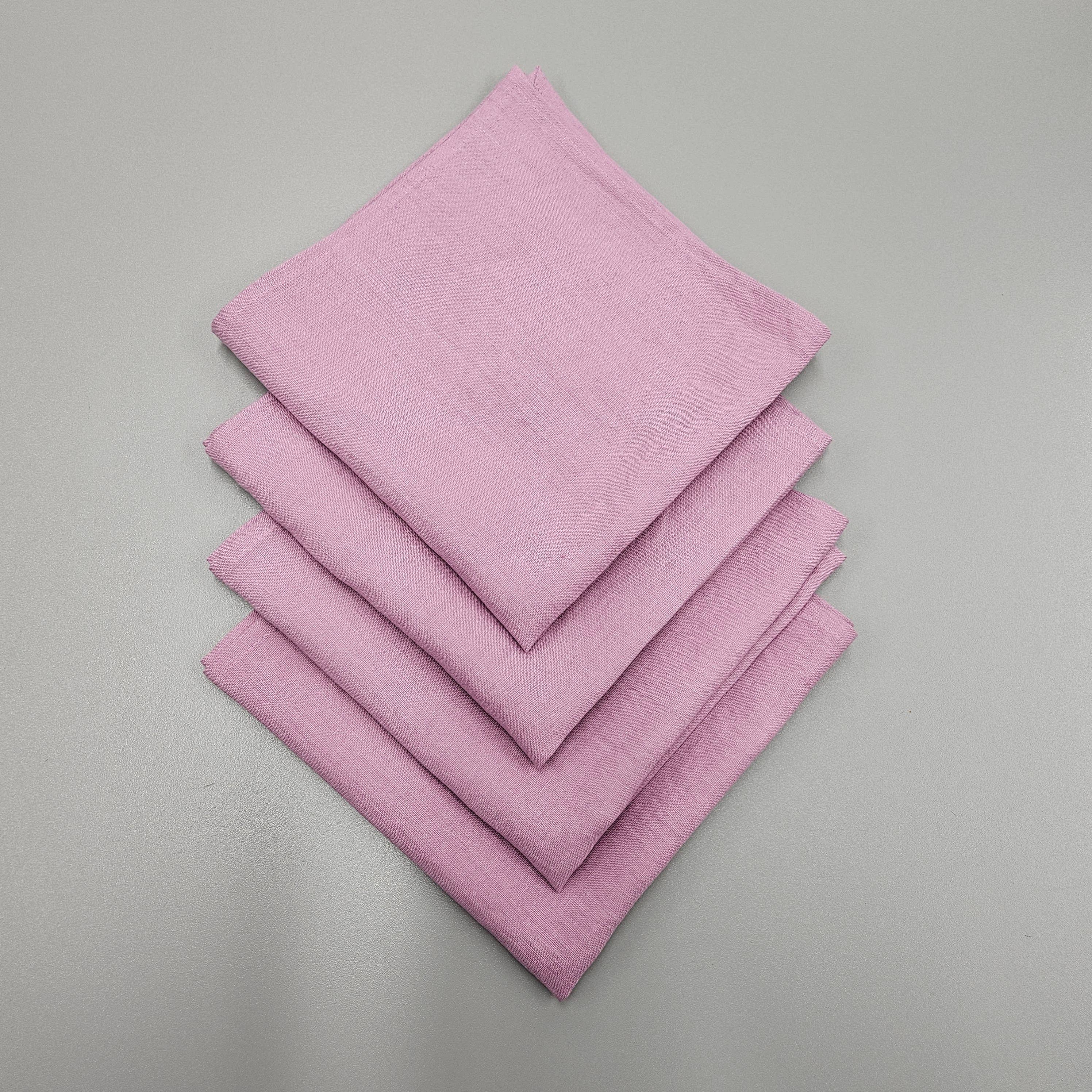 Hortensias Home - Vendita all'ingrosso Tovaglioli da tavola in stoffa - Tovaglioli in lino, colori assortiti0