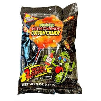 iSweet.ca - Wholesale Cotton Candy - Mexico- Pickle with Chamoy Cotton Candy 5 oz X 14 Units