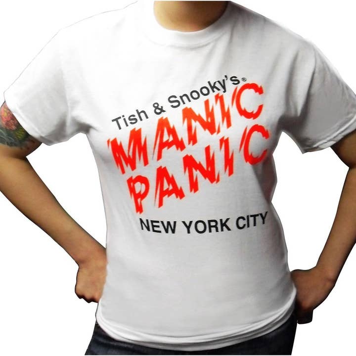Manic Panic - Wholesale Screen Printed T-Shirt - Women's - White unisex tee w/Manic Panic® logo