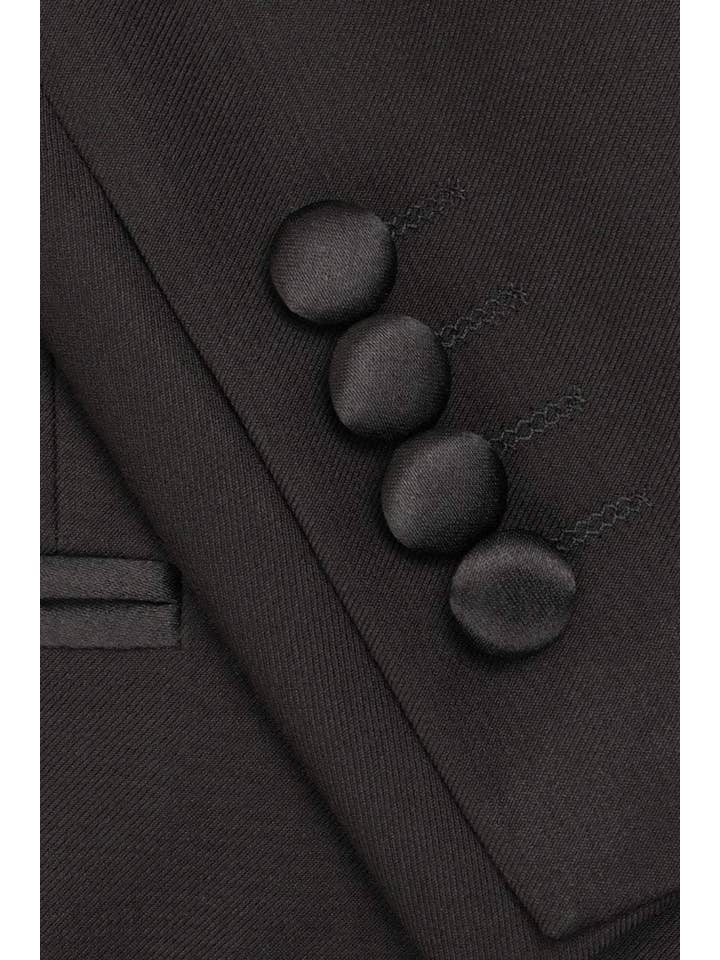 "London" Black Tuxedo Jacket for wholesale on Faire2