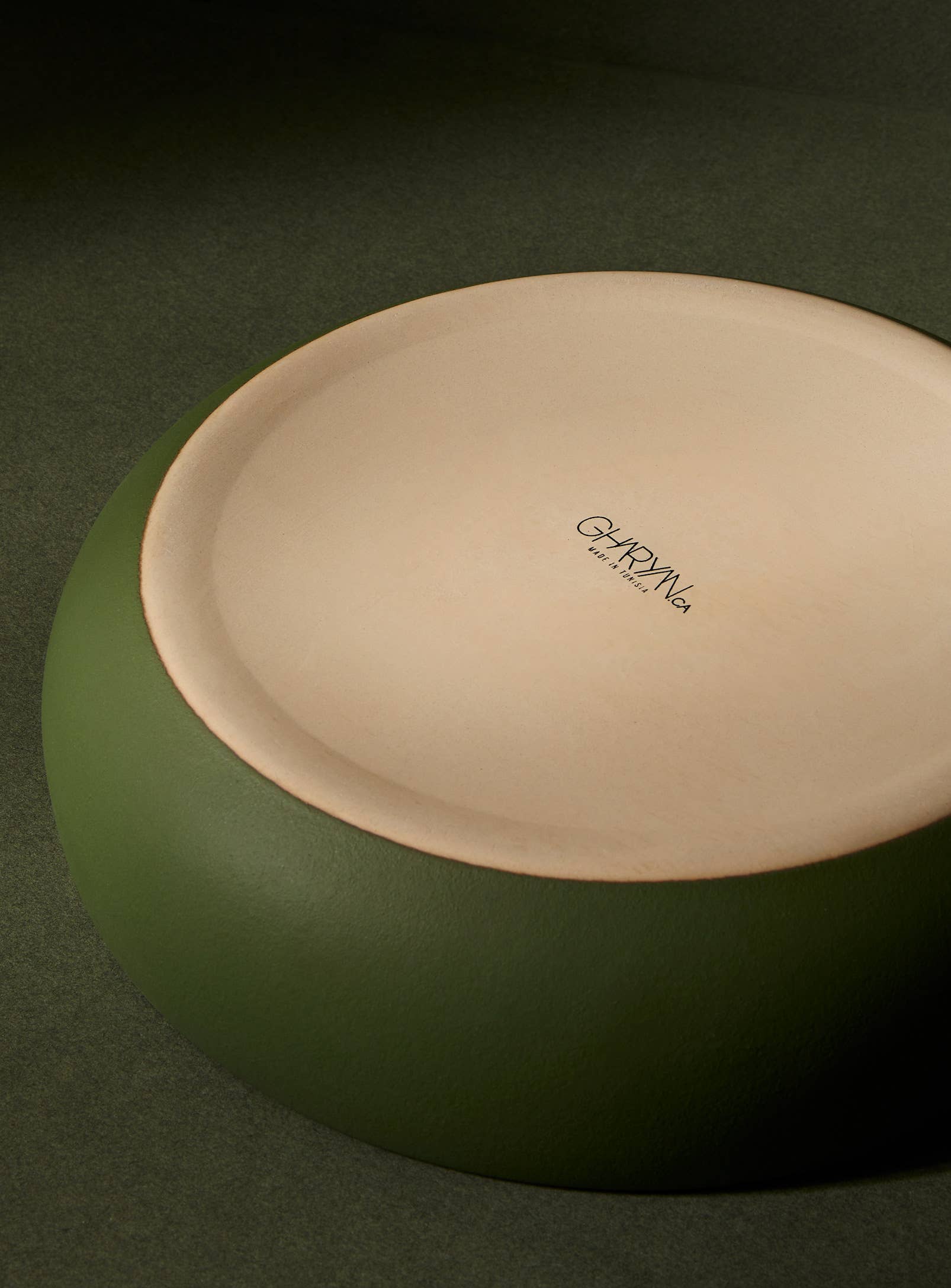 GHARYAN Stoneware & Olive Wood Tableware | Ships from USA - Wholesale Serve Bowl - Stoneware Shallow Serving Bowl | EWA 60 oz12