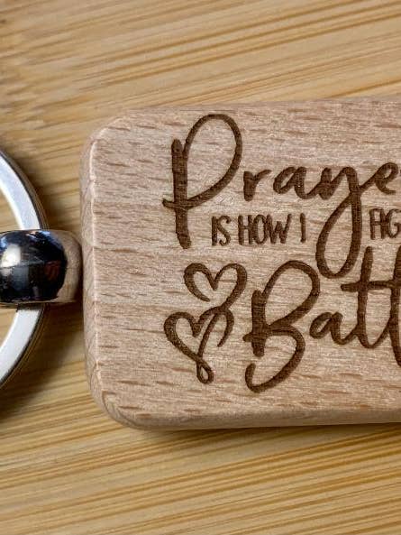 20 Wood Keychains~ laser engraved Christian Faith Collection for wholesale by Thirteen 27 Designs