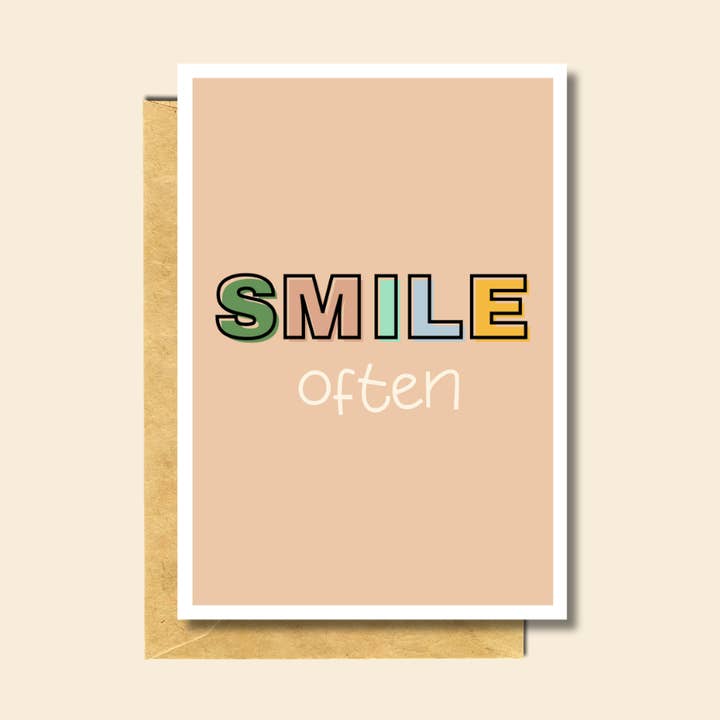 Smile Often for wholesale by PärdēPress