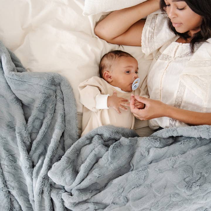 Saranoni - Wholesale Throw Blanket - PATTERNED FAUX FUR XL THROW BLANKETS42