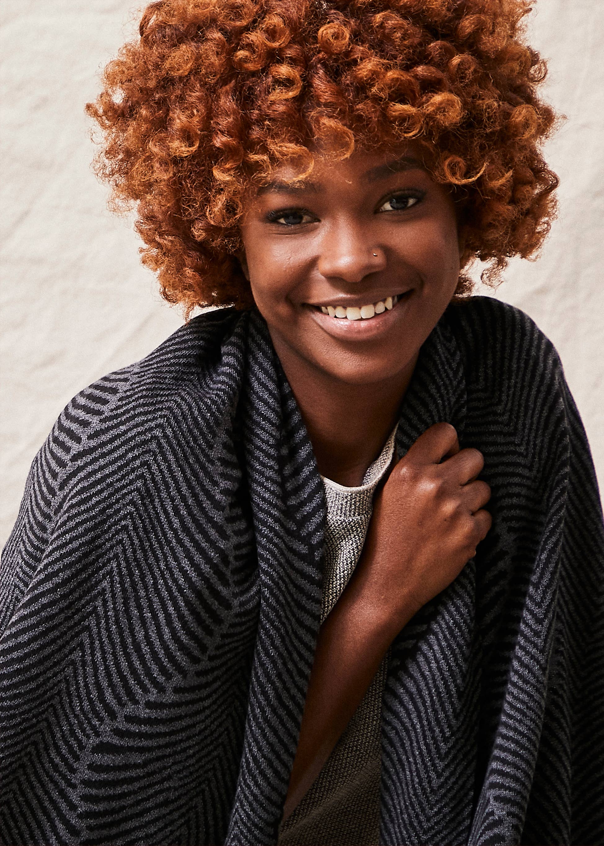 Liamolly – wholesale Scarf – Women's – Forest Fern Wrap4