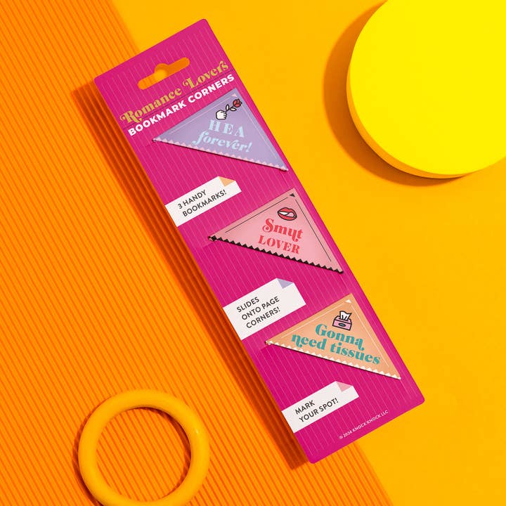 Knock Knock - Wholesale Bookmark - Romance Lovers Bookmark Corners4